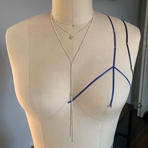 Silver Layered Necklace